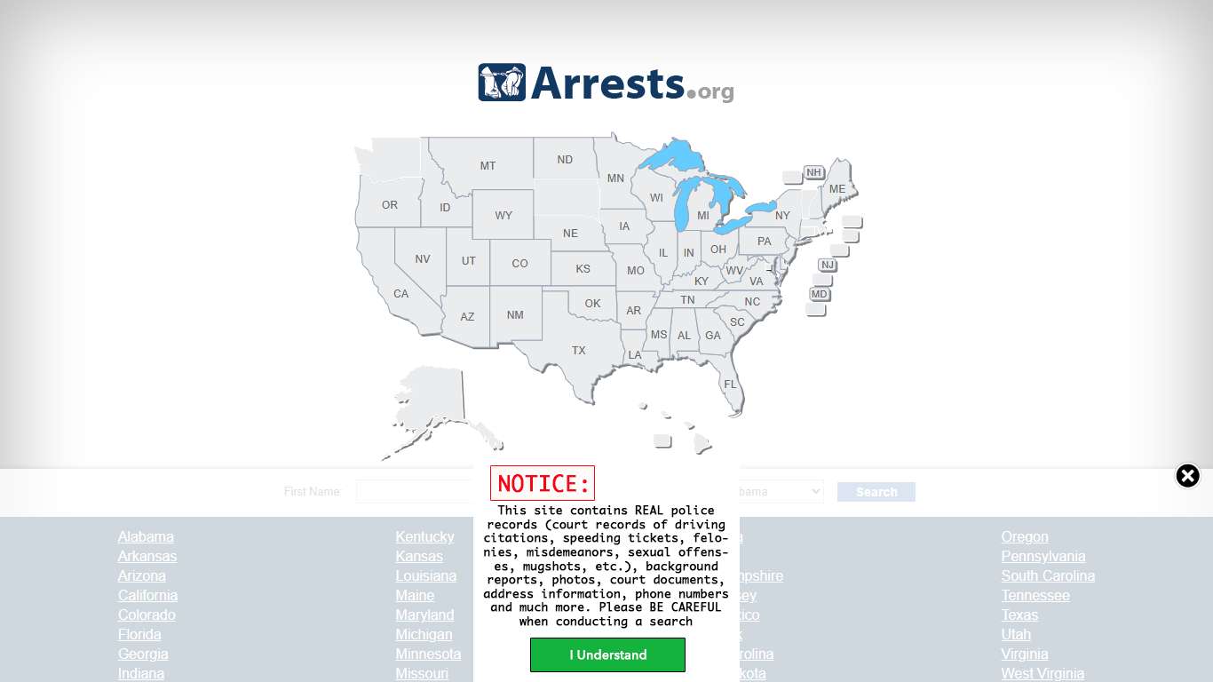 Arrests.org
